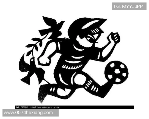 精美足球明星剪纸艺术高清图片展现运动魅力与文化传承